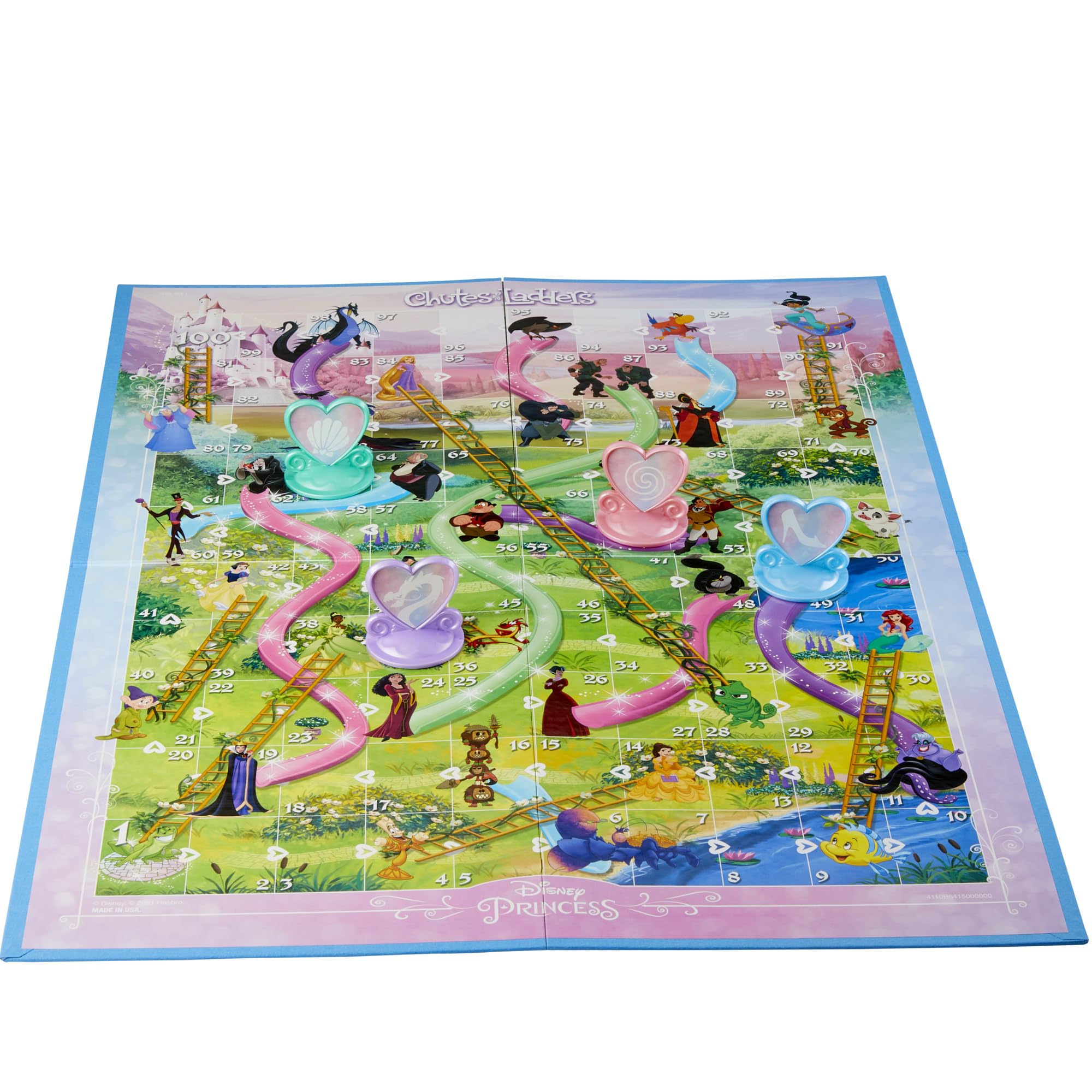 Foto 8 pulgar | Juego De Mesa Hasbro Gaming Chutes And Ladders Disney Princess - Venta Internacional.