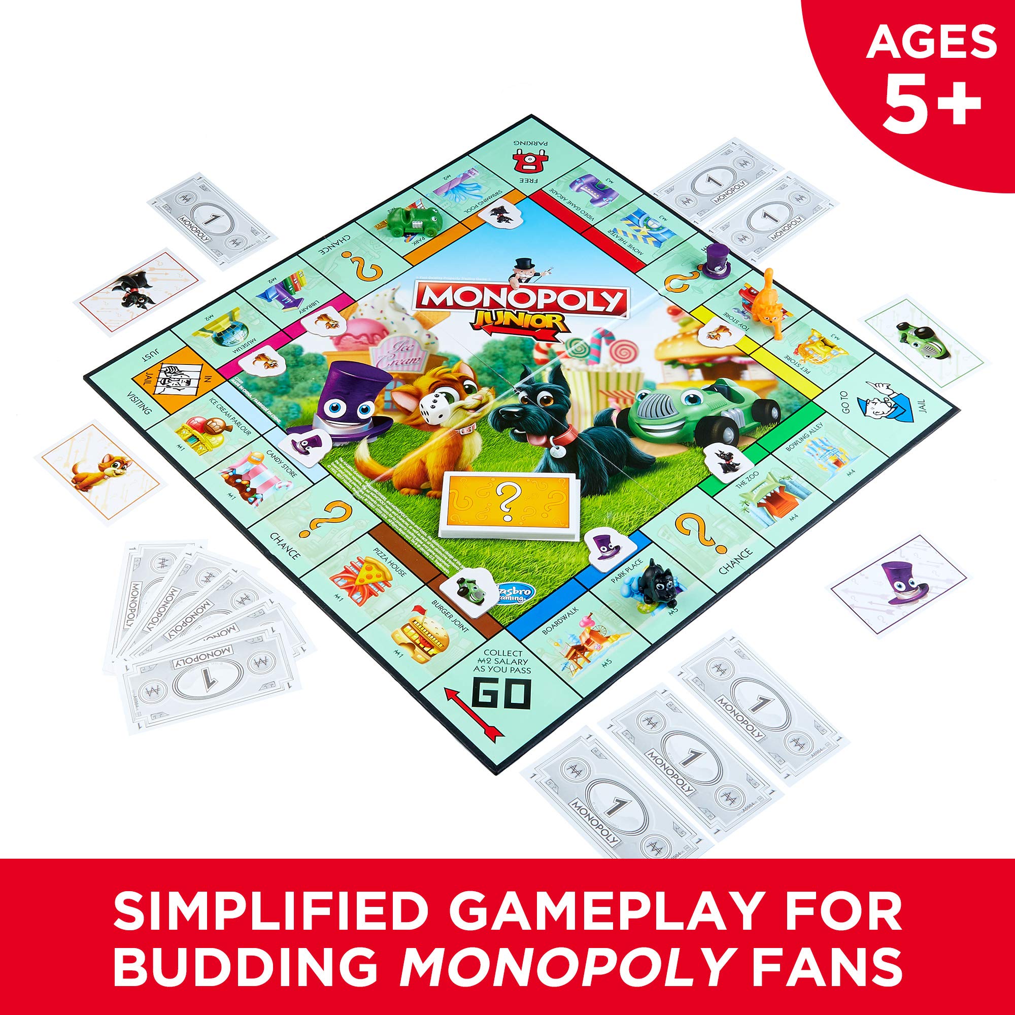 Foto 3 pulgar | Juego De Mesa Monopoly Junior Hasbro Gaming Para Mayores De 5 Años Amazon Excl. - Venta Internacional.
