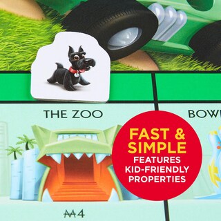Foto 3 | Juego De Mesa Monopoly Junior Hasbro Gaming Para Mayores De 5 Años Amazon Excl. - Venta Internacional.