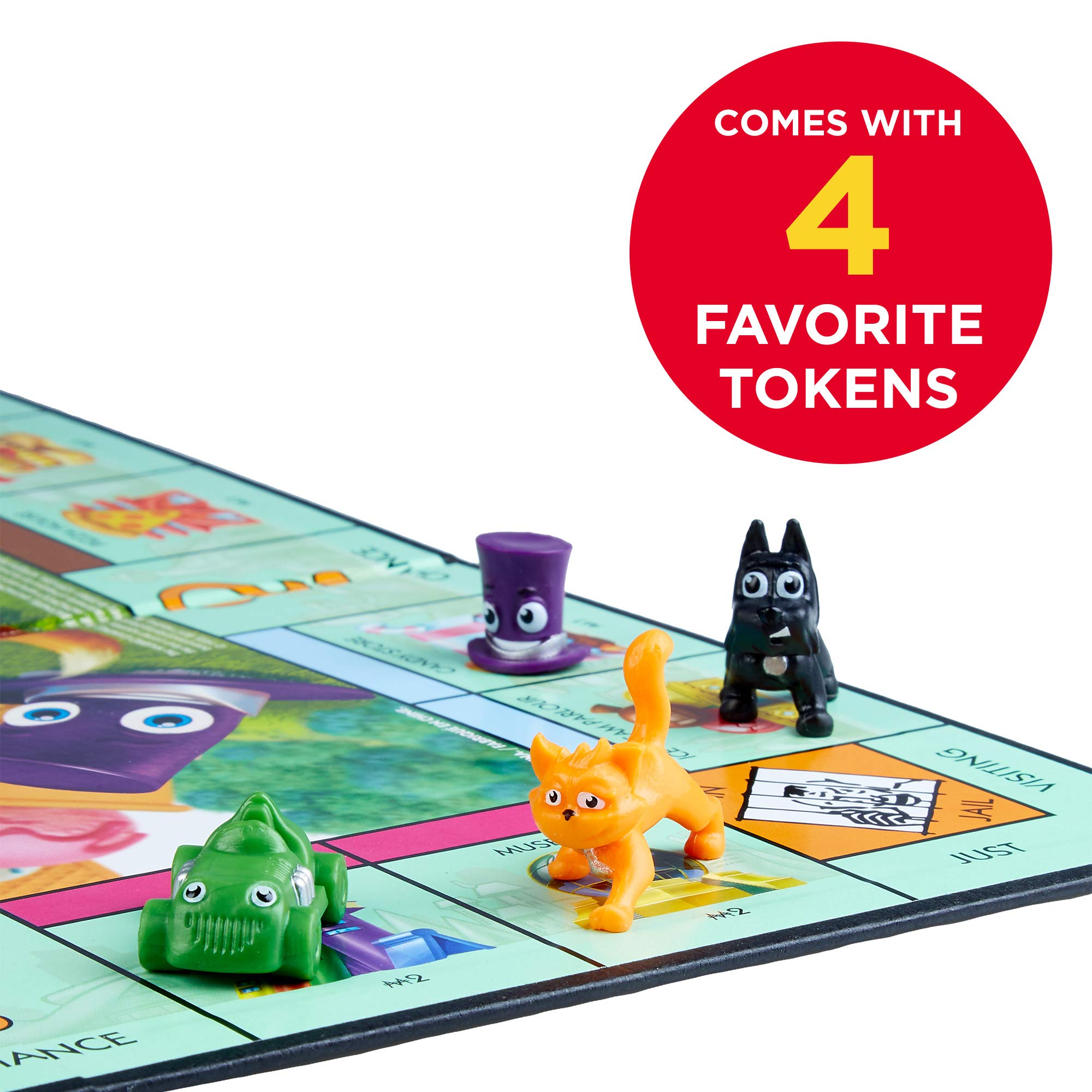 Foto 5 pulgar | Juego De Mesa Monopoly Junior Hasbro Gaming Para Mayores De 5 Años Amazon Excl. - Venta Internacional.