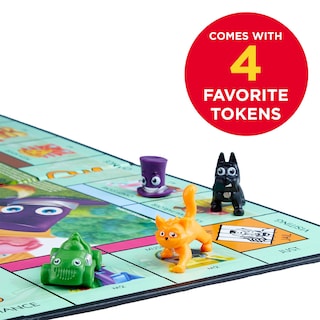 Foto 4 | Juego De Mesa Monopoly Junior Hasbro Gaming Para Mayores De 5 Años Amazon Excl. - Venta Internacional.