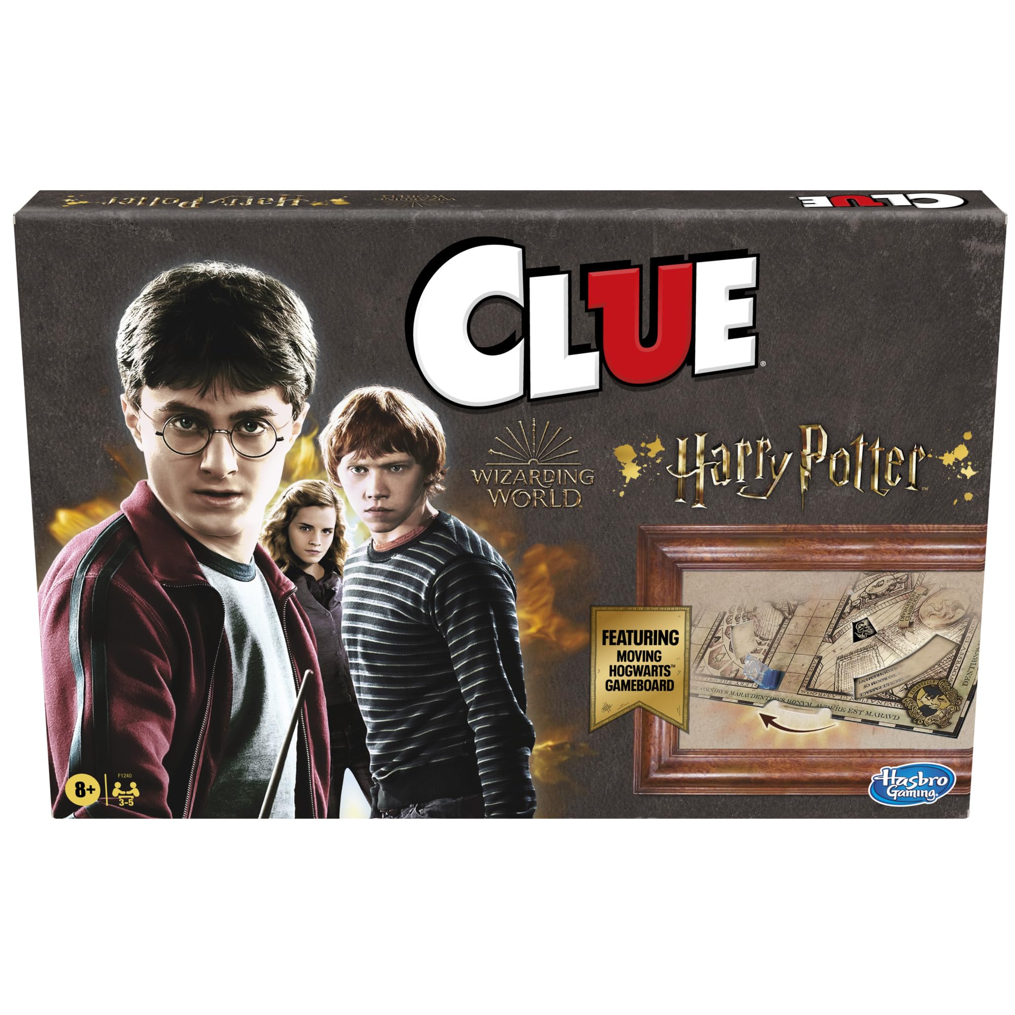 Juego De Mesa Hasbro Gaming Clue: Wizarding World Harry Potter - Venta Internacional.
