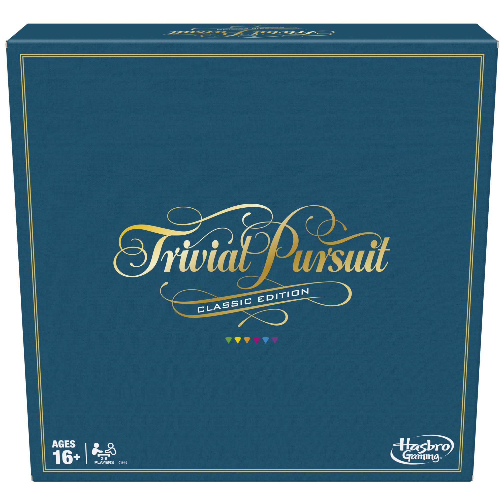 Juego De Mesa Hasbro Gaming Trivial Pursuit Classic Edition - Venta Internacional.
