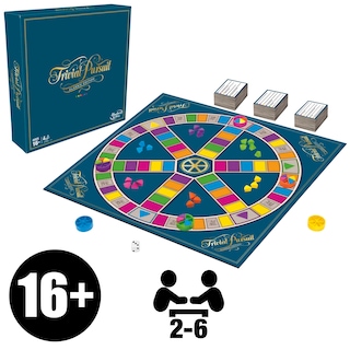 Foto 5 | Juego De Mesa Hasbro Gaming Trivial Pursuit Classic Edition - Venta Internacional.