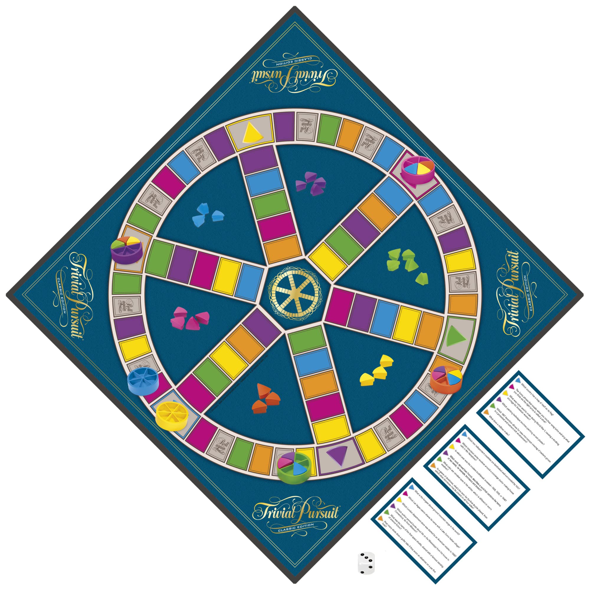 Foto 7 pulgar | Juego De Mesa Hasbro Gaming Trivial Pursuit Classic Edition - Venta Internacional.
