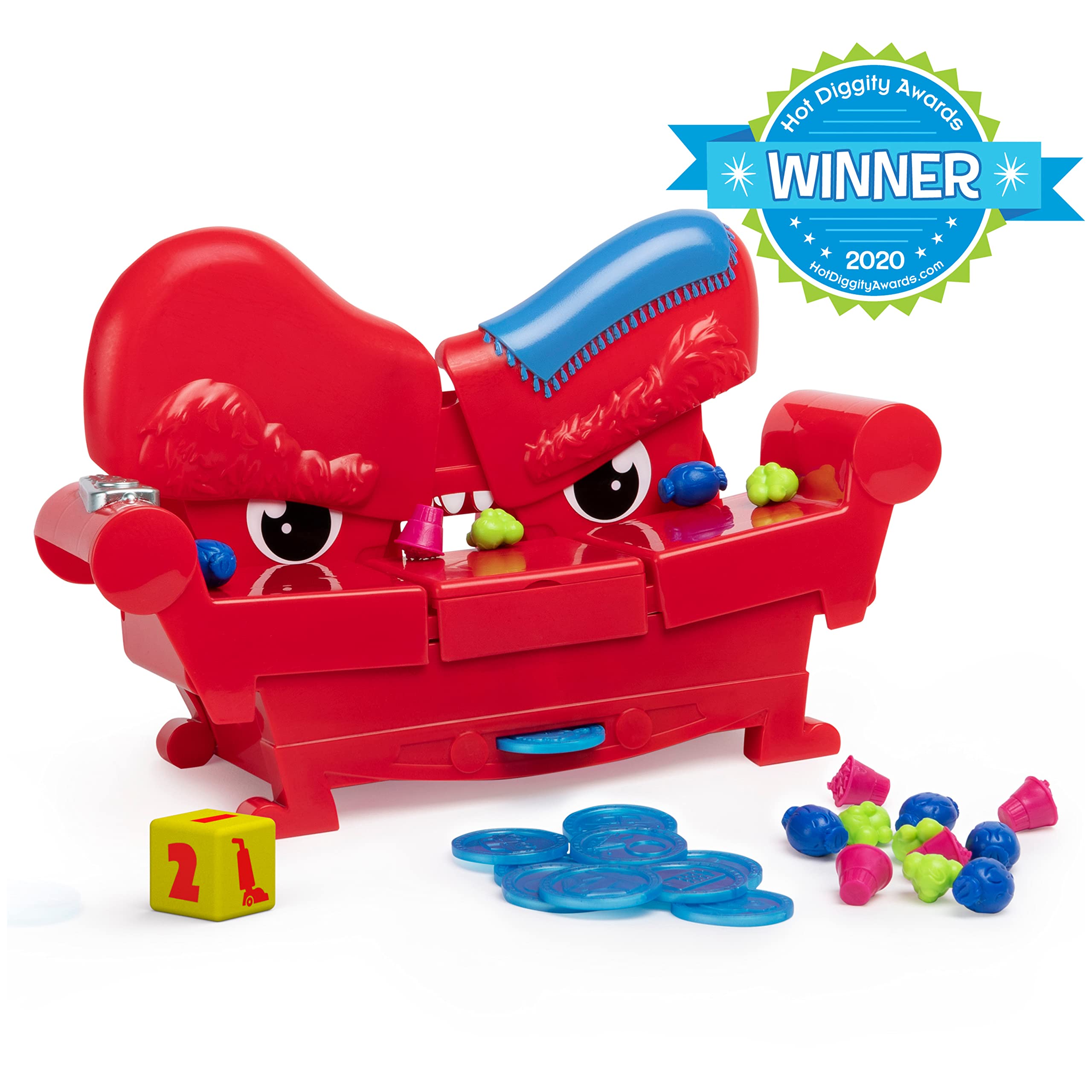 Foto 3 pulgar | Juego De Mesa Spin Master Games Grouch Couch Con Sonidos De Más De 5 Años - Venta Internacional.