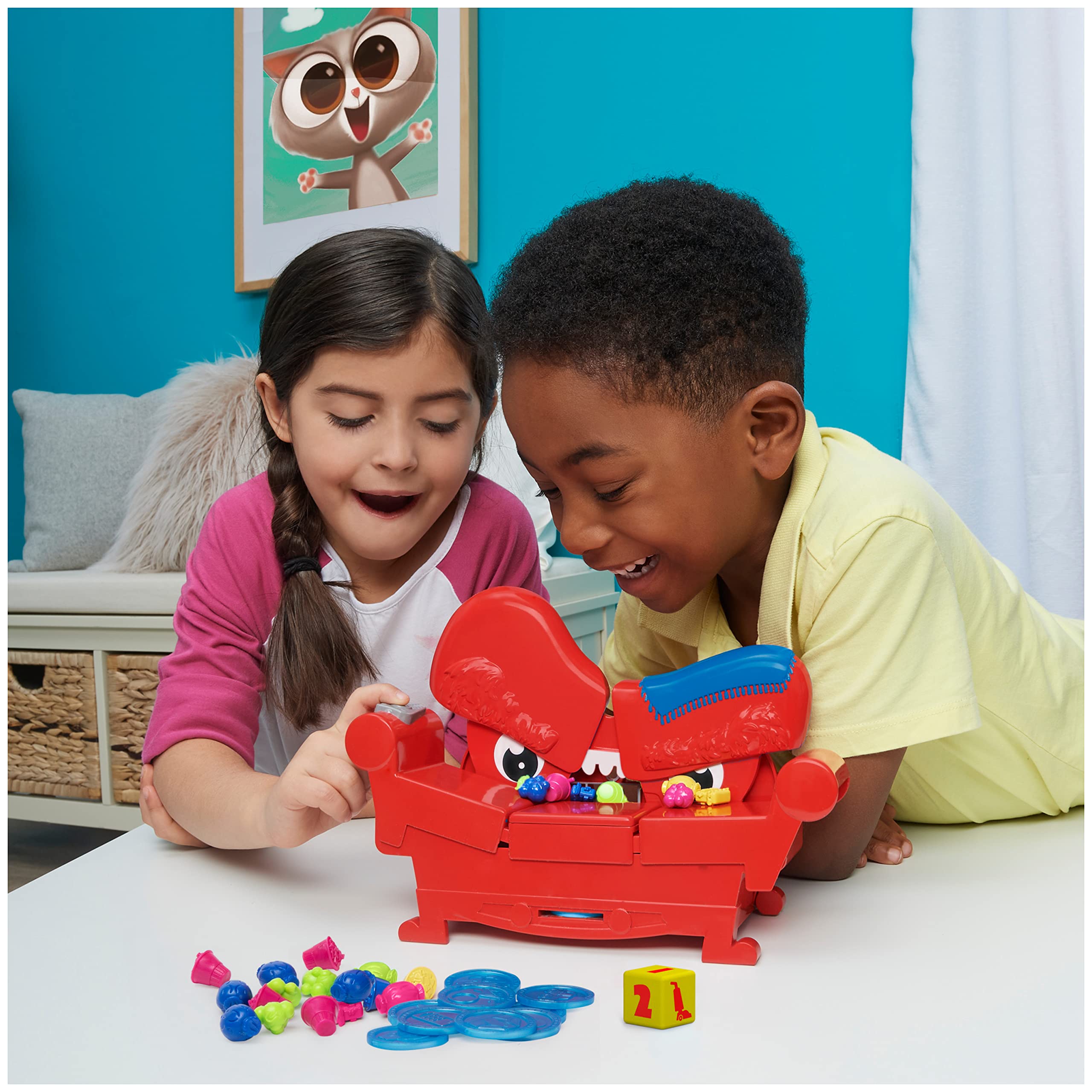 Foto 7 pulgar | Juego De Mesa Spin Master Games Grouch Couch Con Sonidos De Más De 5 Años - Venta Internacional.
