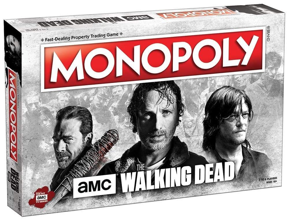 Foto 2 | Juego De Mesa Usapoly Amc The Walking Dead Monopoly - Venta Internacional.