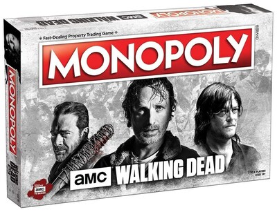 Foto 2 | Juego De Mesa Usapoly Amc The Walking Dead Monopoly - Venta Internacional.