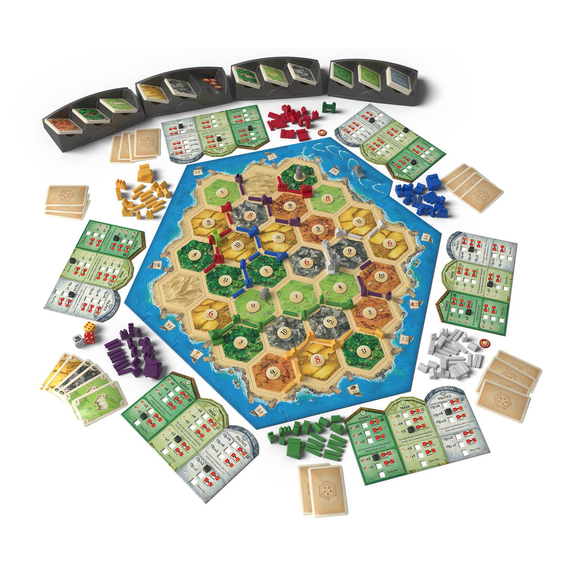 Foto 3 pulgar | Extensión Para 5-6 Jugadores Del Juego De Mesa Catan Cities & Knights - Venta Internacional.