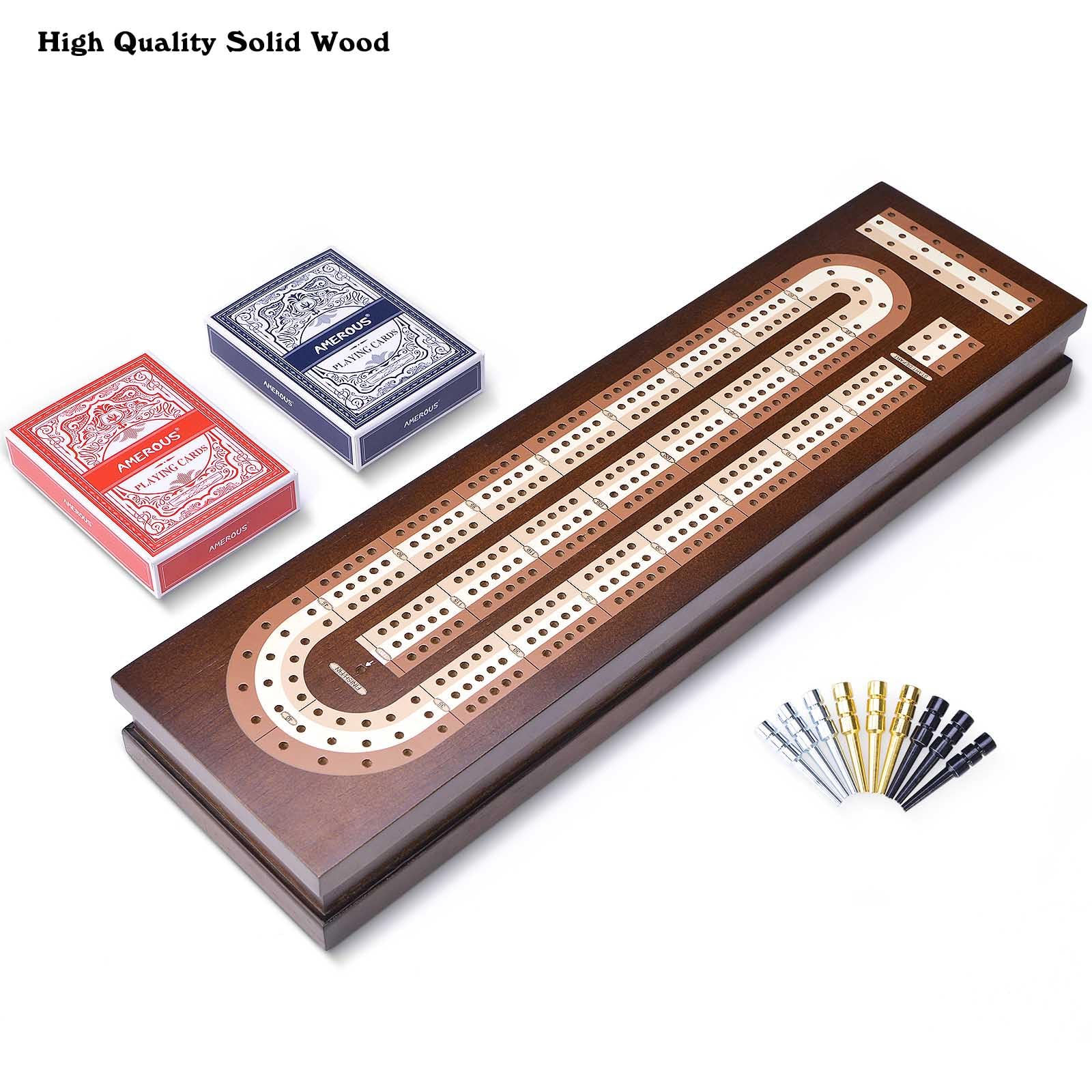 Foto 3 pulgar | Juego De Mesa Cribbage Amerous Wooden Con Cierre Magnético - Venta Internacional.