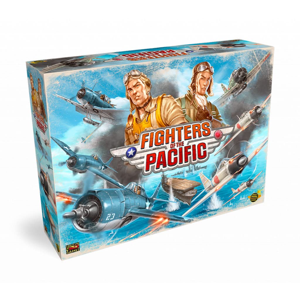 Foto 2 pulgar | Juego De Mesa Asmodee Fighters Of The Pacific Wwii Para 2 Jugadores - Venta Internacional.