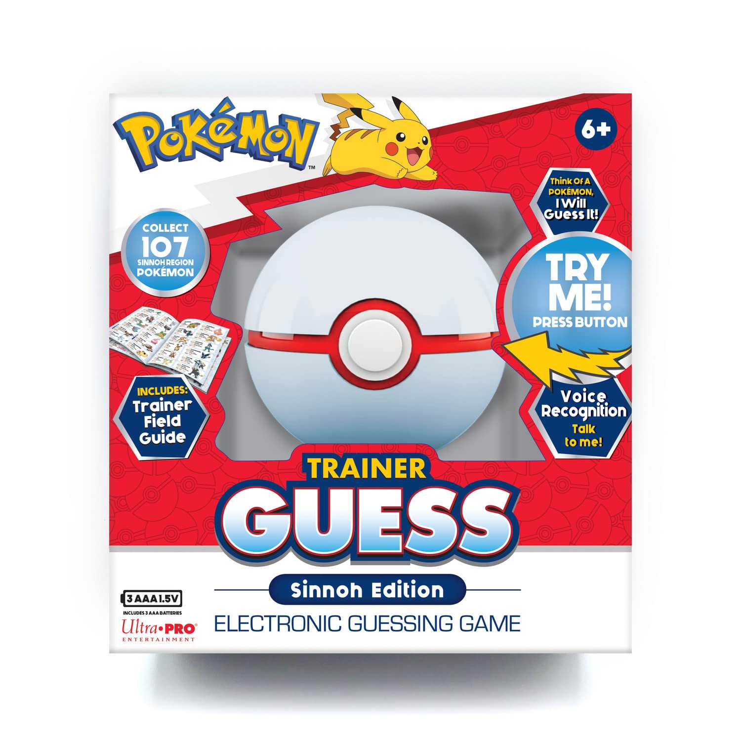 Foto 2 | Entrenador Pokémon Ultra Pro Guess Sinnoh Toy - Pokémon Cards, Magic The Gathering Y Pokémon Card Binder. - V