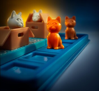 Foto 5 | Juego De Viaje Smartgames Cats & Boxes Con 60 Desafíos 7+ - Venta Internacional.