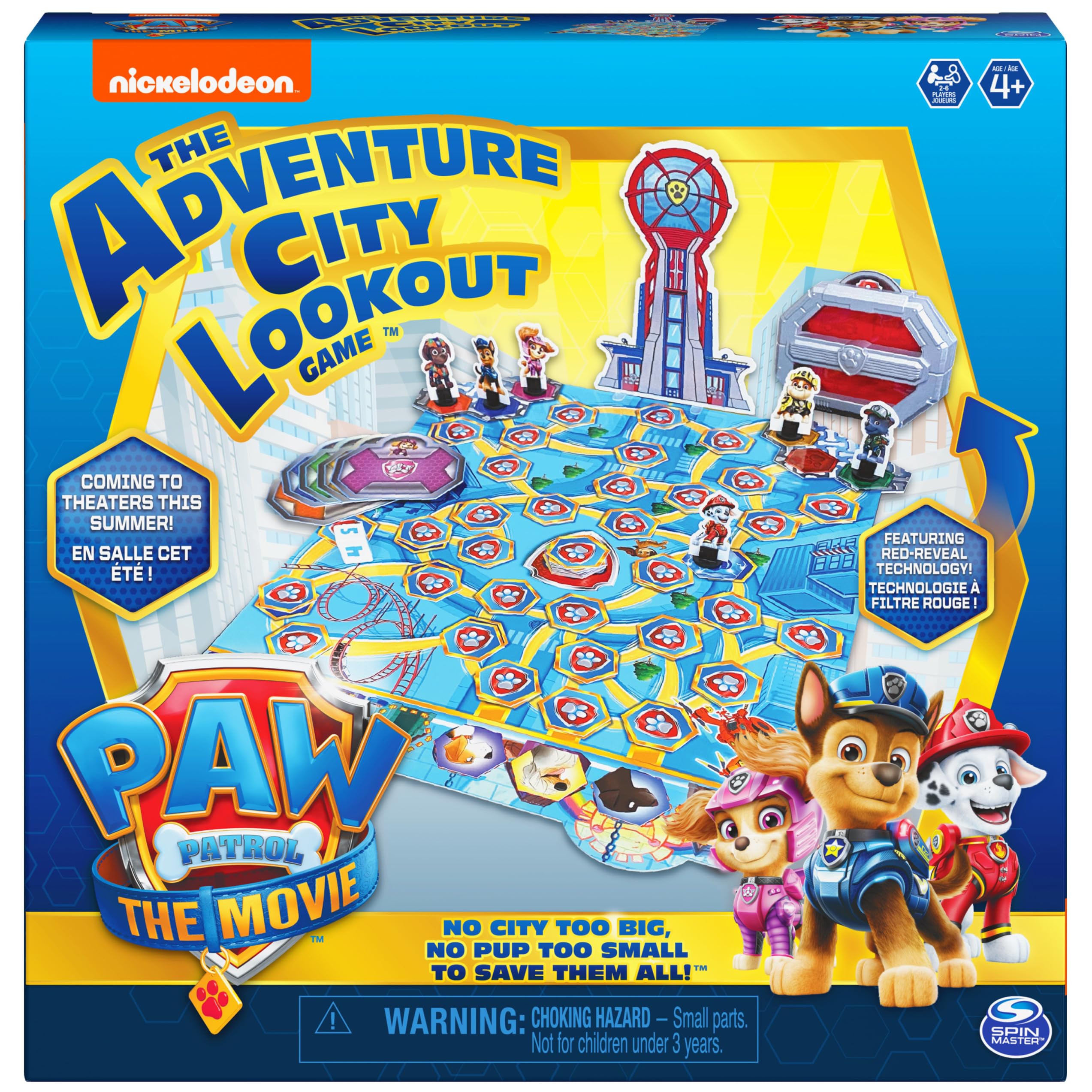 Foto 2 pulgar | Juego De Mesa Spin Master Games Paw Patrol: The Movie - Venta Internacional.