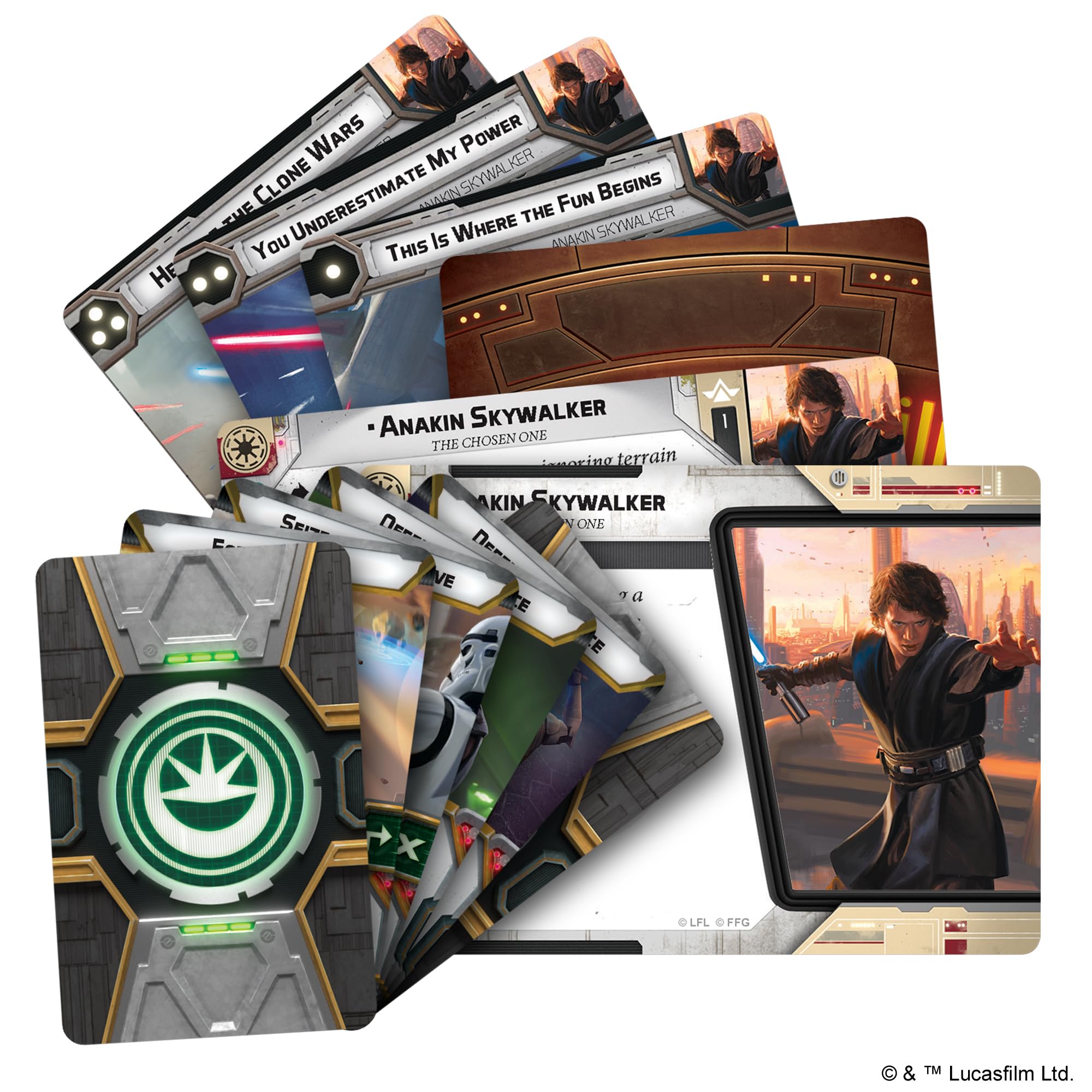 Foto 4 | Expansión Star Wars Legion Anakin Skywalker Atomic Mass - Venta Internacional.