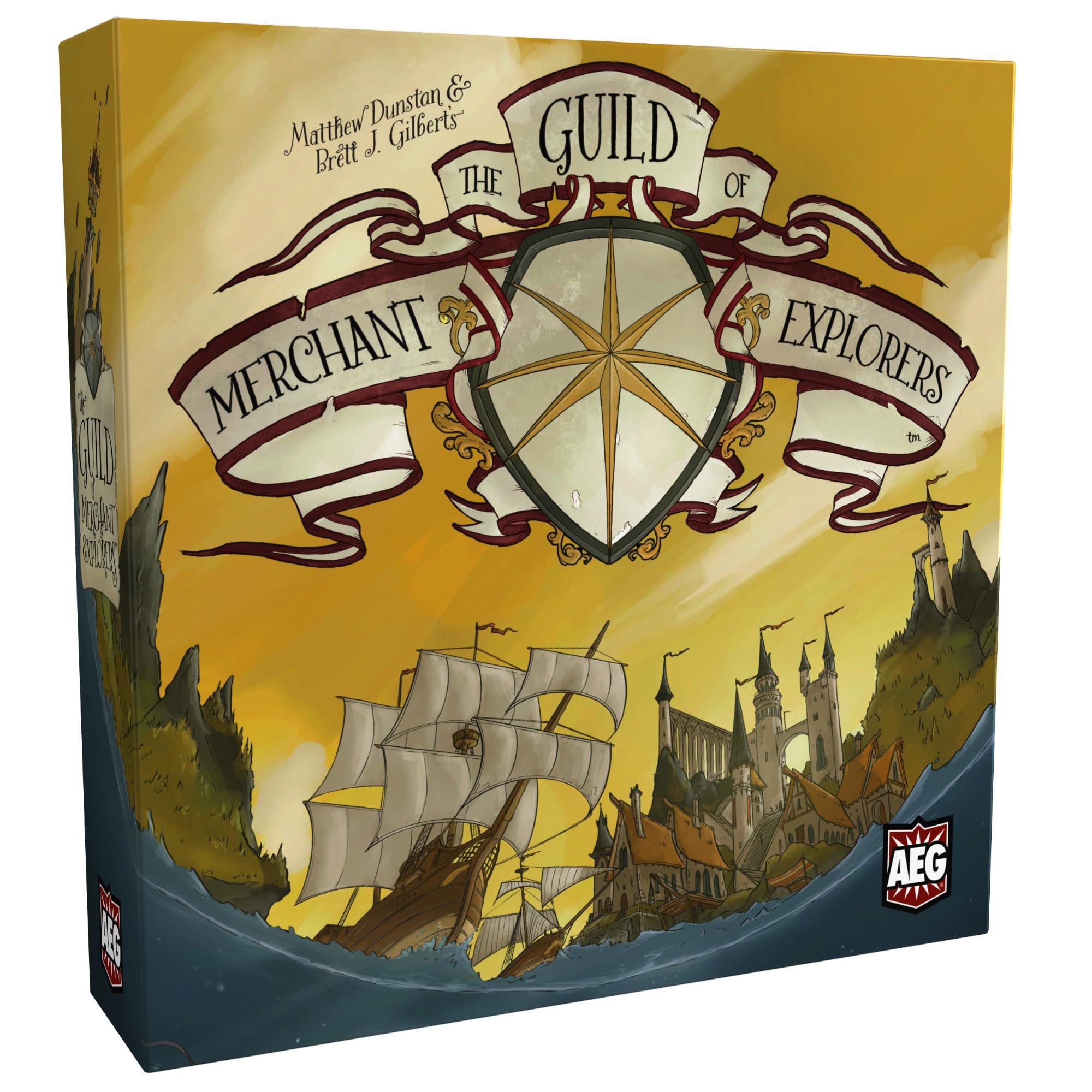 Foto 2 pulgar | Juego De Mesa Aeg The Guild Of Merchant Explorers 1-4 Jugadores - Venta Internacional.
