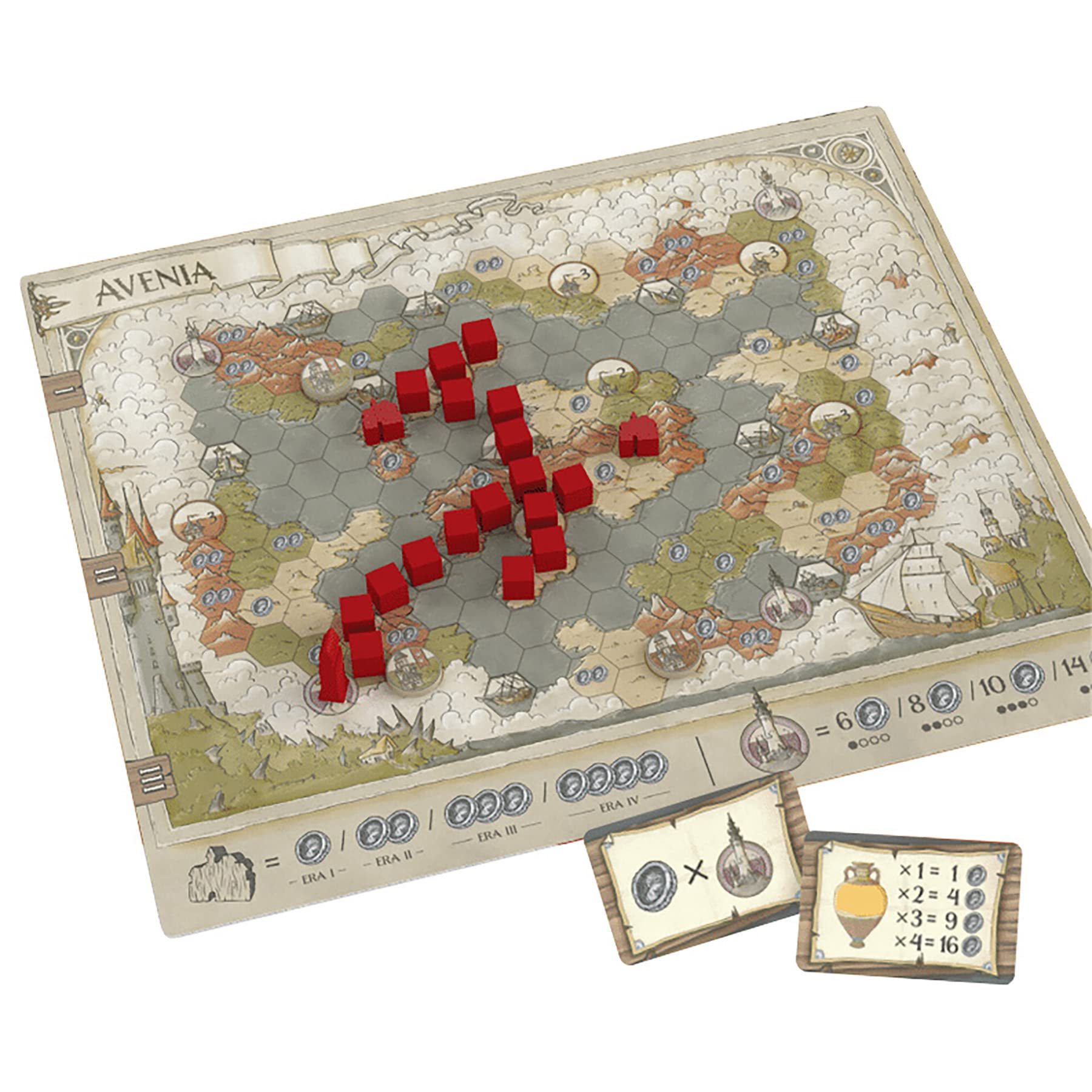 Foto 3 pulgar | Juego De Mesa Aeg The Guild Of Merchant Explorers 1-4 Jugadores - Venta Internacional.