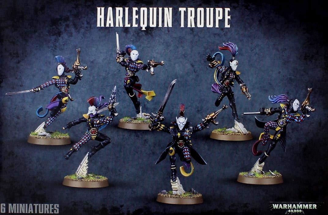 Foto 2 pulgar | Action Figure Games Workshop Warhammer 40k Harlequin Troupe - Venta Internacional.