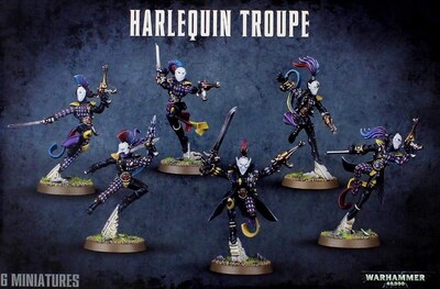 Foto 1 | Action Figure Games Workshop Warhammer 40k Harlequin Troupe - Venta Internacional.