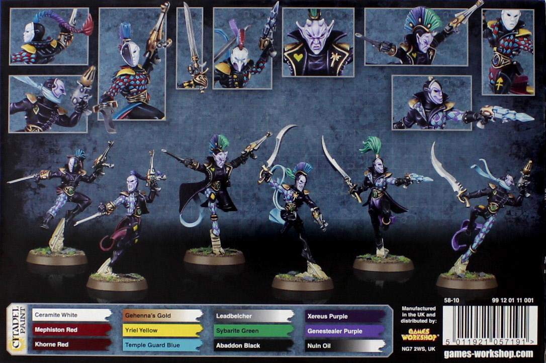 Foto 3 pulgar | Action Figure Games Workshop Warhammer 40k Harlequin Troupe - Venta Internacional.