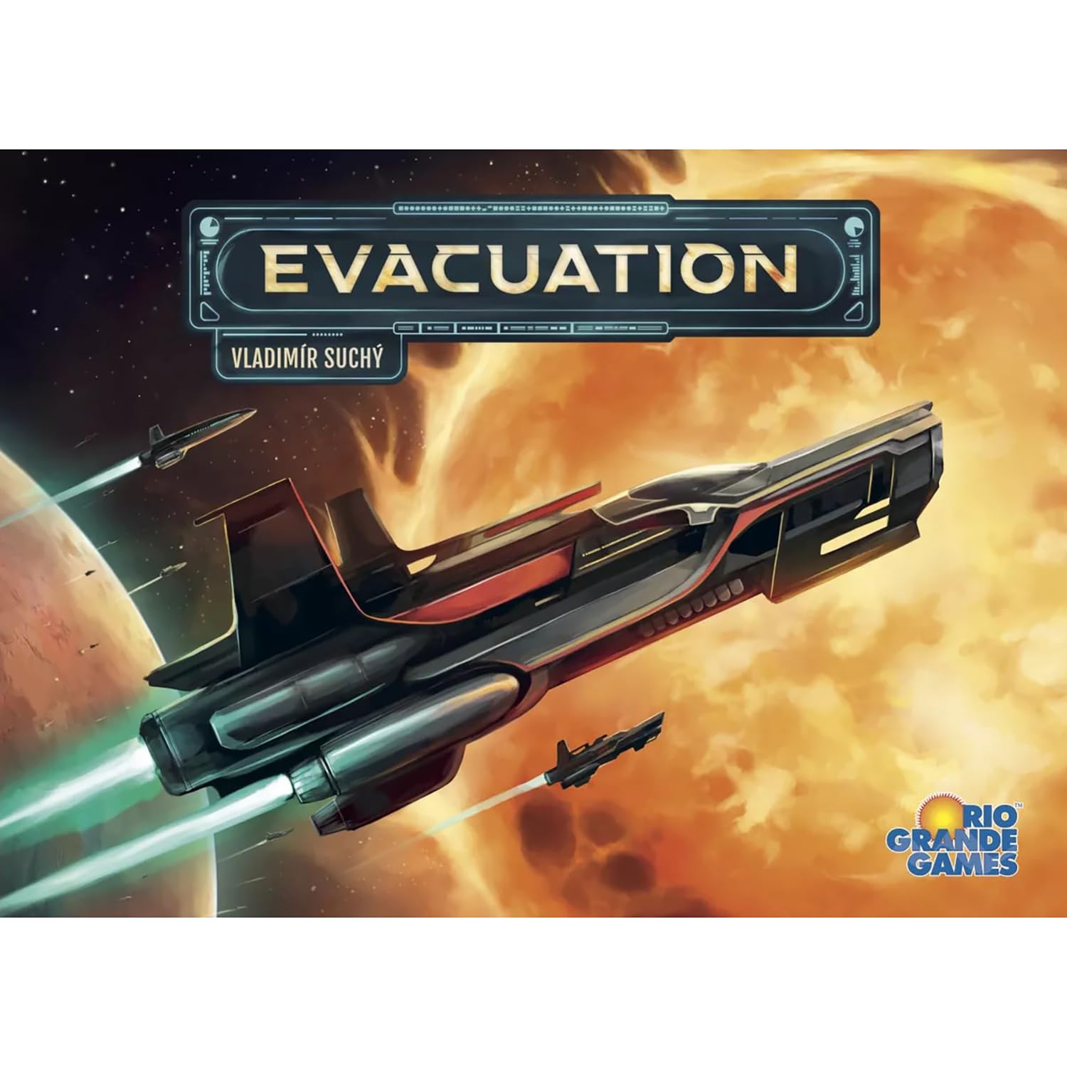 Foto 2 pulgar | Juego De Mesa Rio Grande Games Evacuation Space Civilization - Venta Internacional.