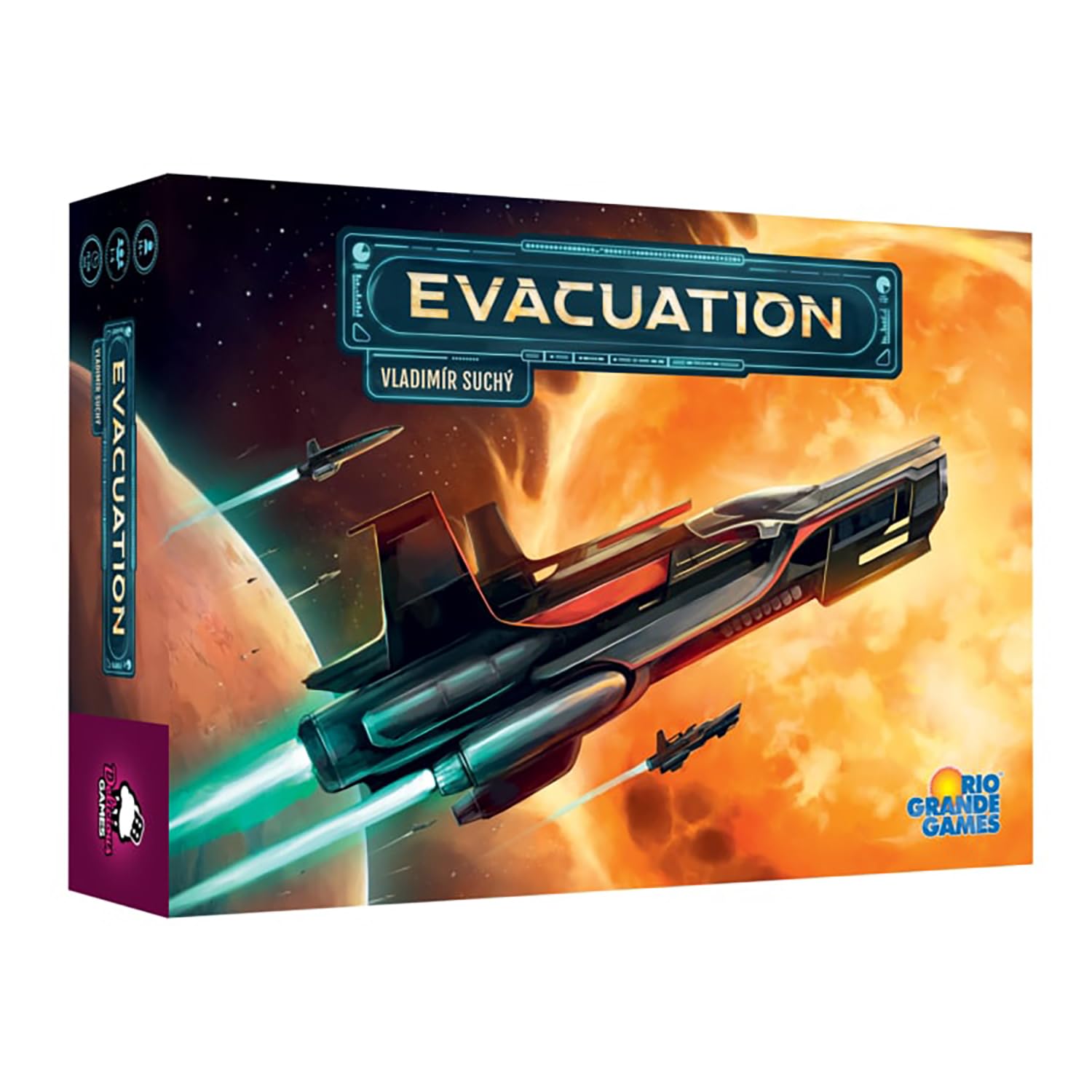 Foto 5 pulgar | Juego De Mesa Rio Grande Games Evacuation Space Civilization - Venta Internacional.