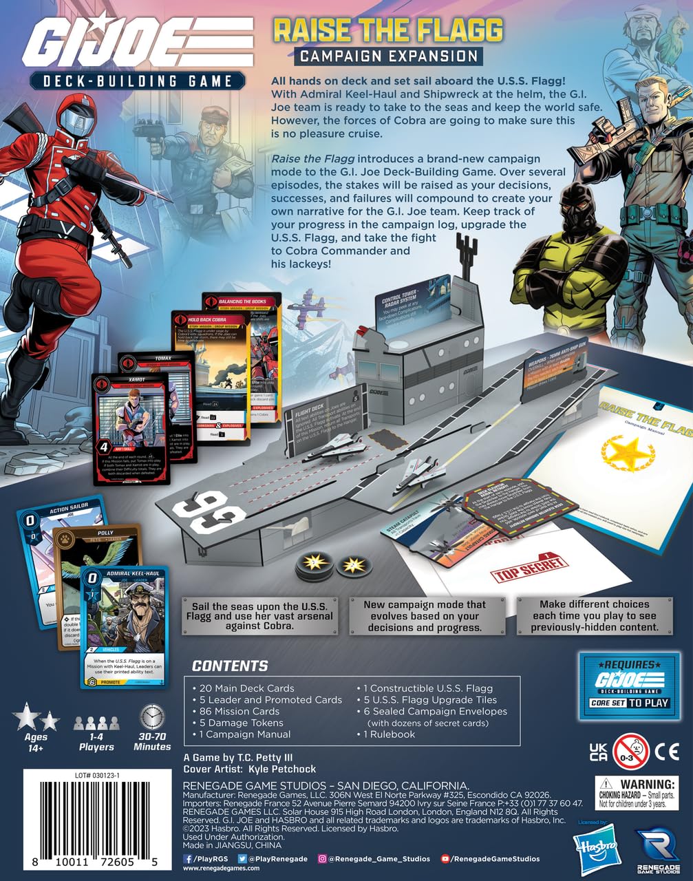 Foto 3 pulgar | Juego De Mesa Renegade Game Studios G.i. Joe Juego De Construcción De Mazos - Venta Internacional.