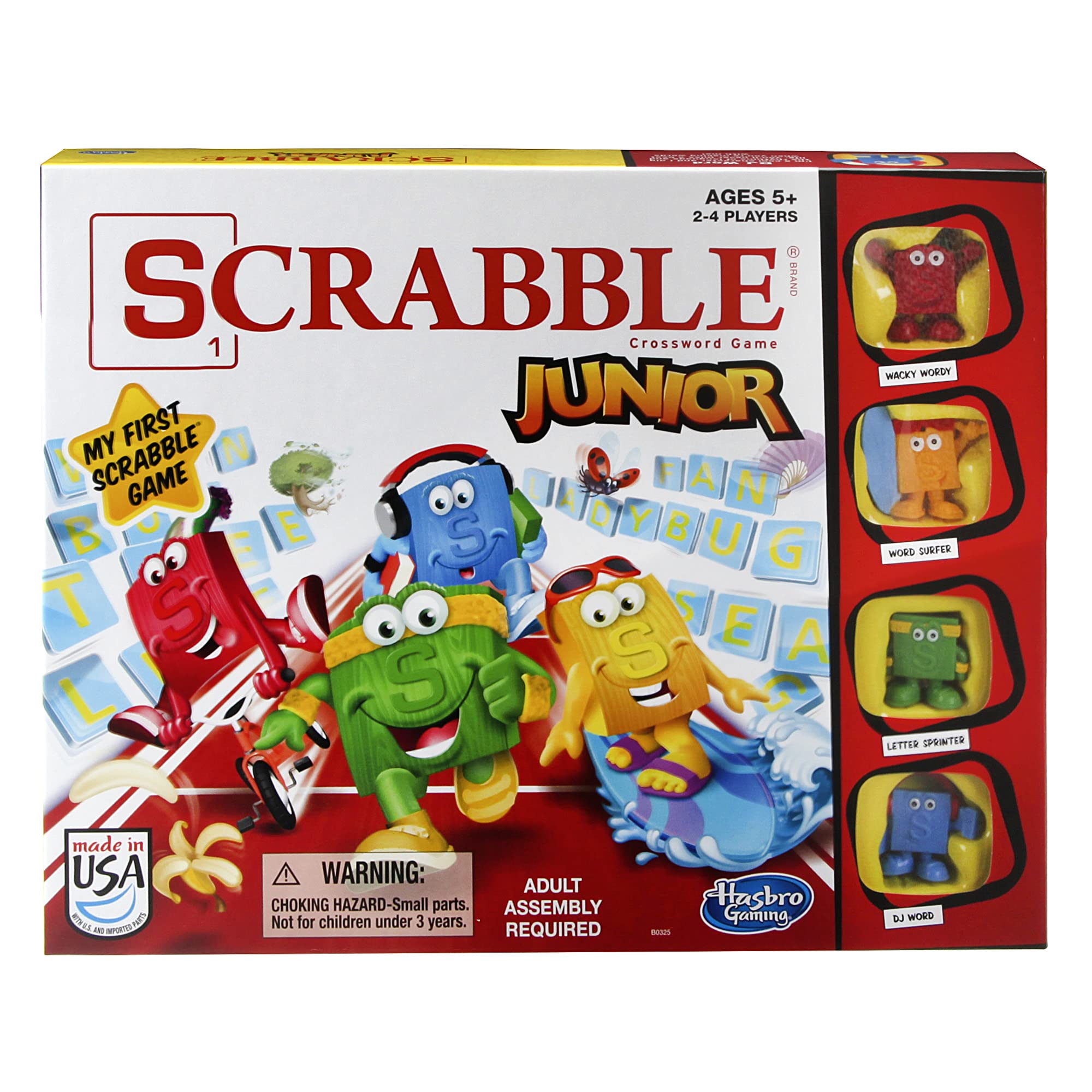 Foto 2 pulgar | Juego De Mesa Hasbro Gaming Scrabble Junior Para 2-4 Jugadores O Más De 5 Años - Venta Internacional.