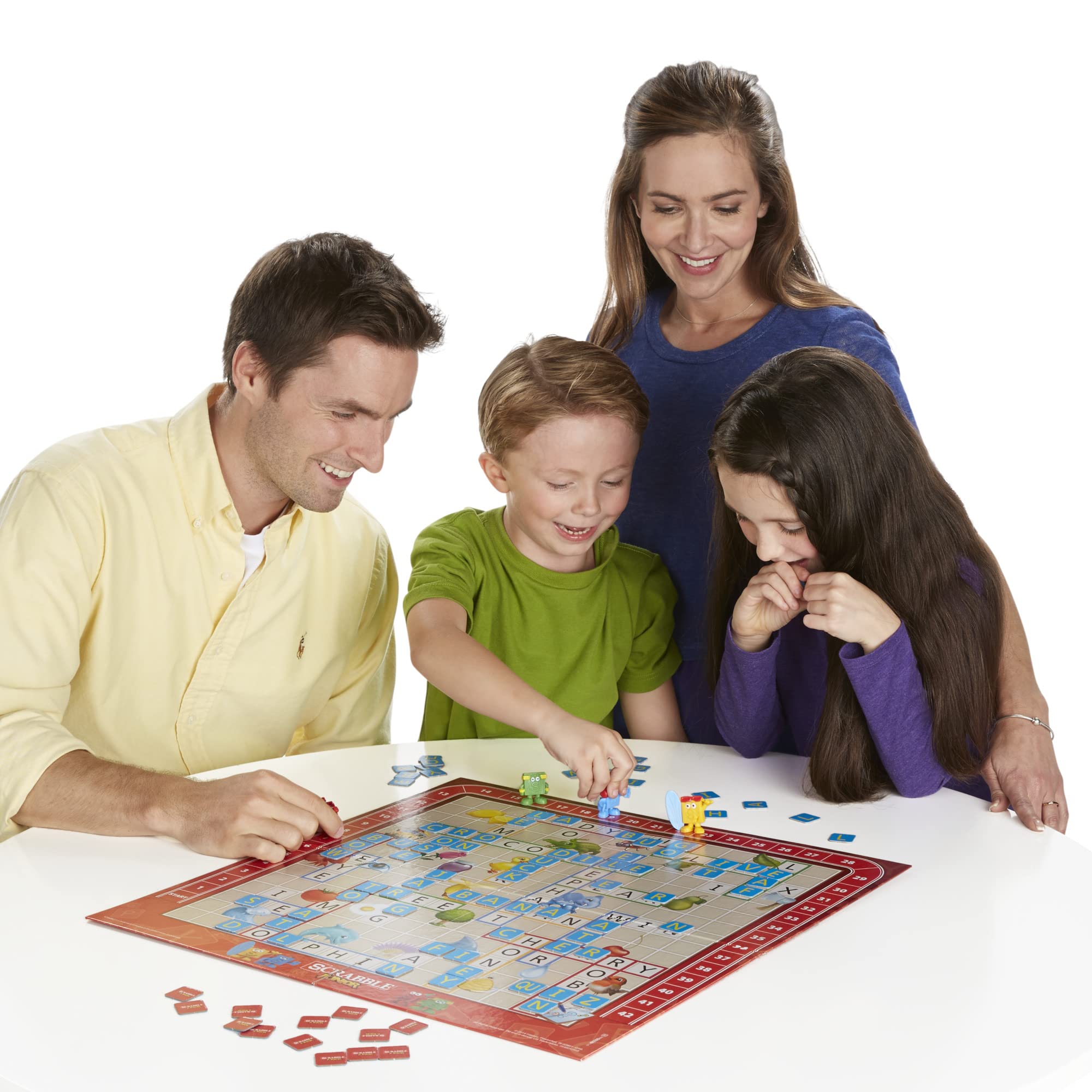 Foto 8 pulgar | Juego De Mesa Hasbro Gaming Scrabble Junior Para 2-4 Jugadores O Más De 5 Años - Venta Internacional.