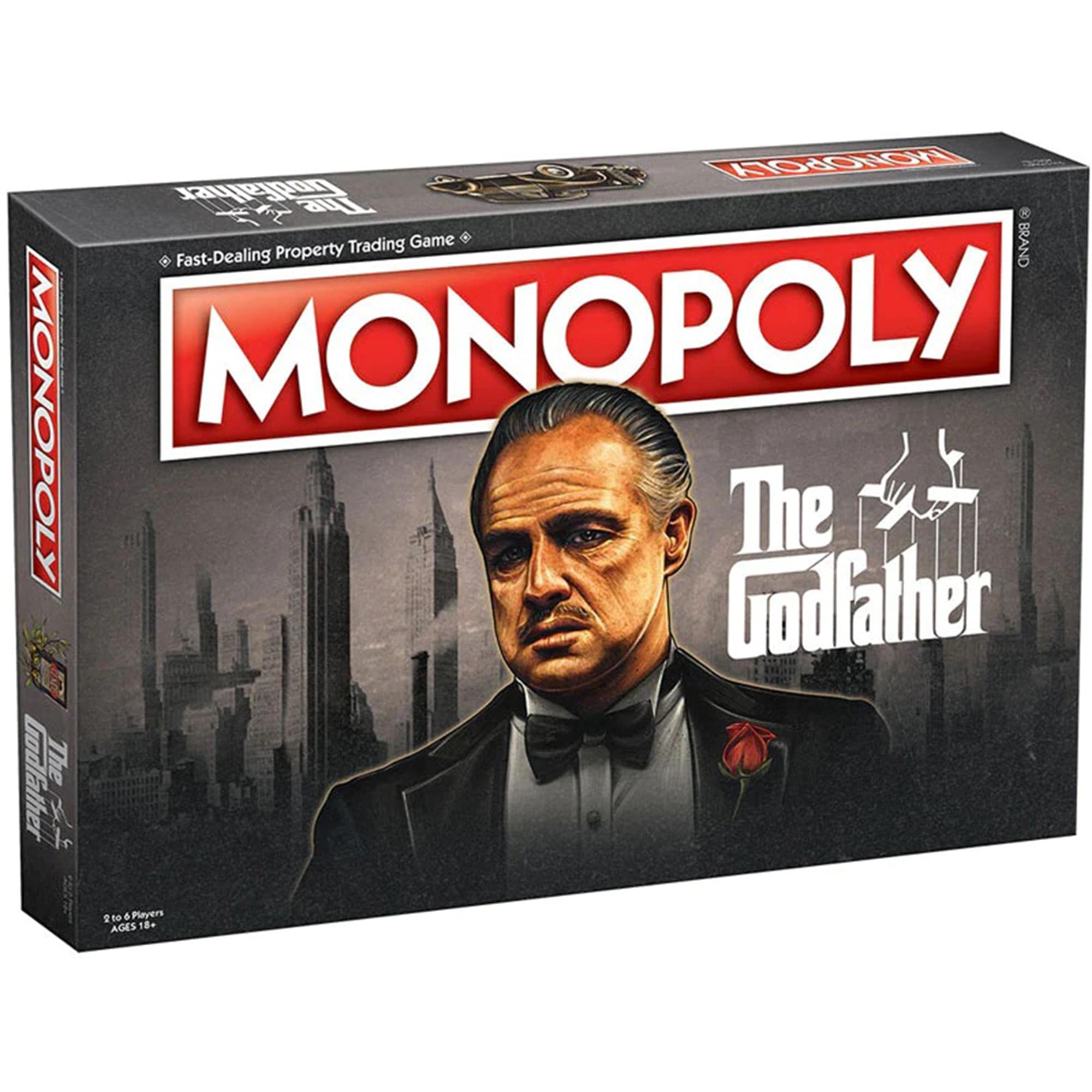Foto 3 pulgar | Juego De Mesa Monopoly The Godfather 50th Anniversary - Venta Internacional.