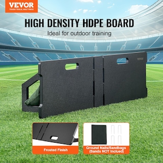 Foto 2 | Tabla Reboteadora De Fútbol Vevor De 45 X 13 Cm Con 2 Ángulos Para Entrenamiento - Venta Internacional.