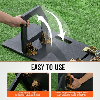 Foto 5 | Tabla Reboteadora De Fútbol Vevor De 45 X 13 Cm Con 2 Ángulos Para Entrenamiento - Venta Internacional.