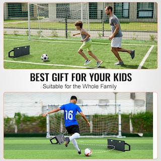 Foto 6 | Tabla Reboteadora De Fútbol Vevor De 45 X 13 Cm Con 2 Ángulos Para Entrenamiento - Venta Internacional.