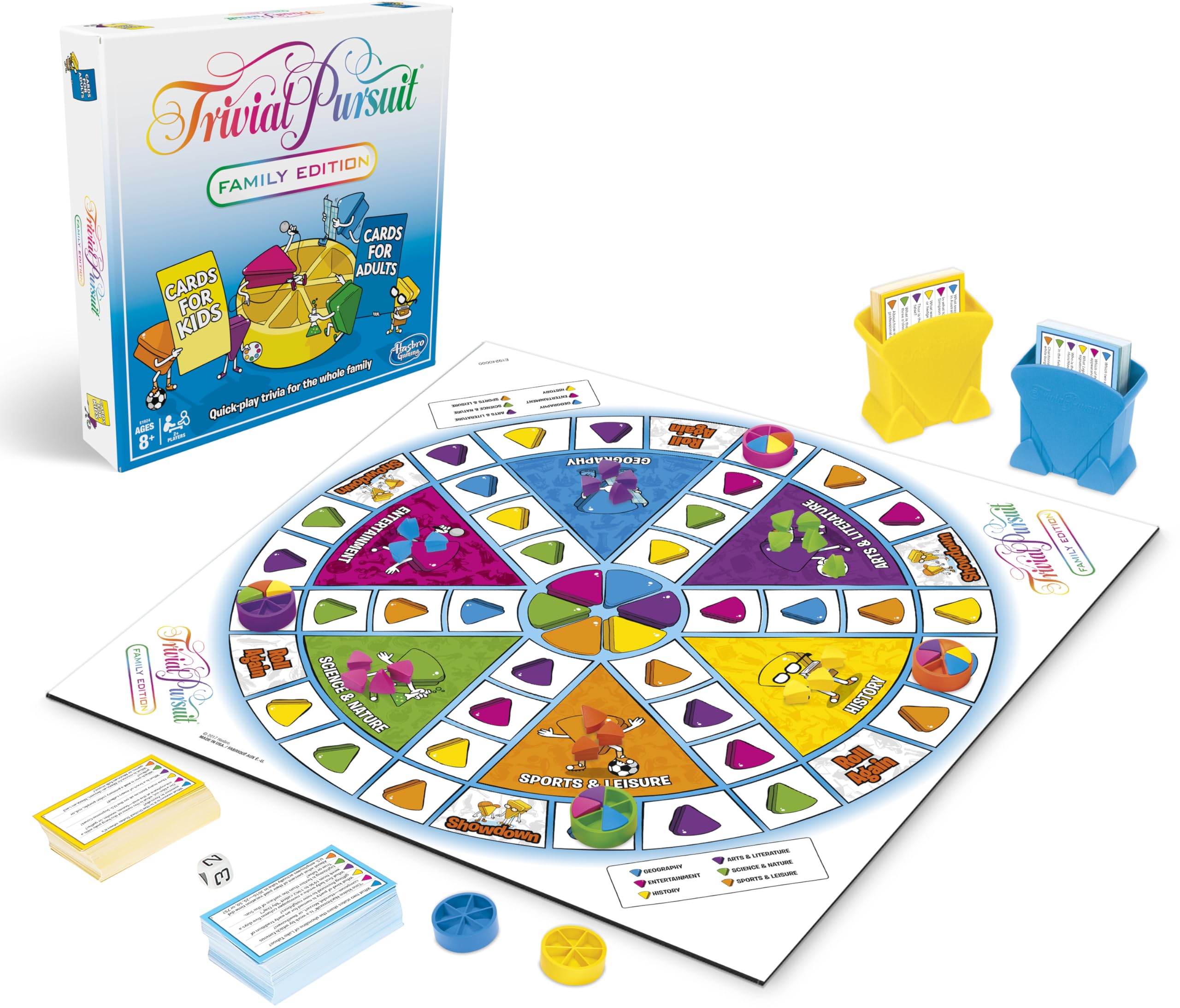 Foto 2 pulgar | Juego De Mesa Hasbro Gaming Trivial Pursuit Family Edition - Venta Internacional.