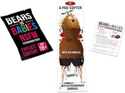 Foto 2 | Bears Vs Babies: Paquete De Expansión Nsfw: Un Juego De Cart - Venta Internacional.
