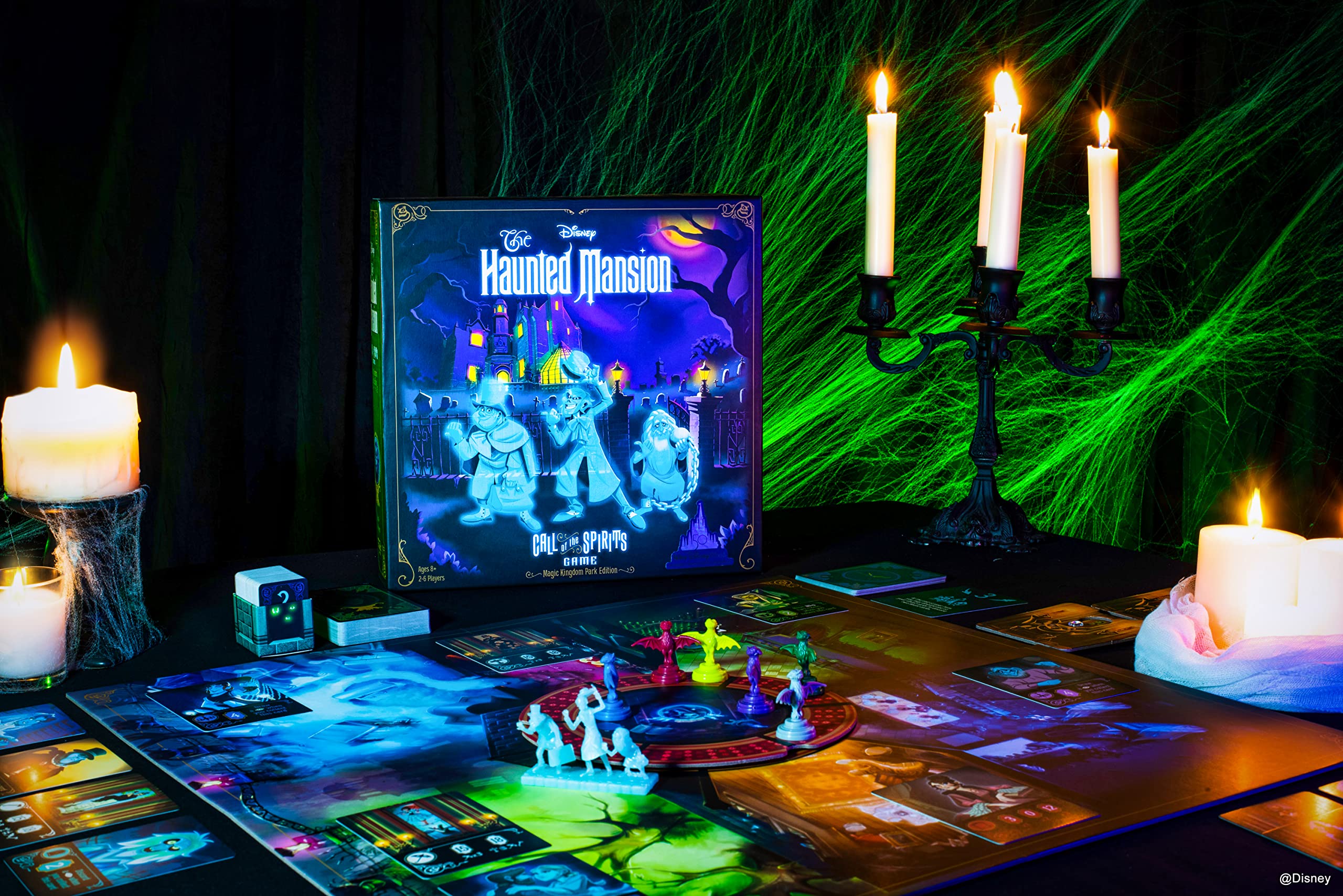Foto 3 pulgar | Juego De Mesa Funko Disney The Haunted Mansion Call Of Spirits - Venta Internacional.