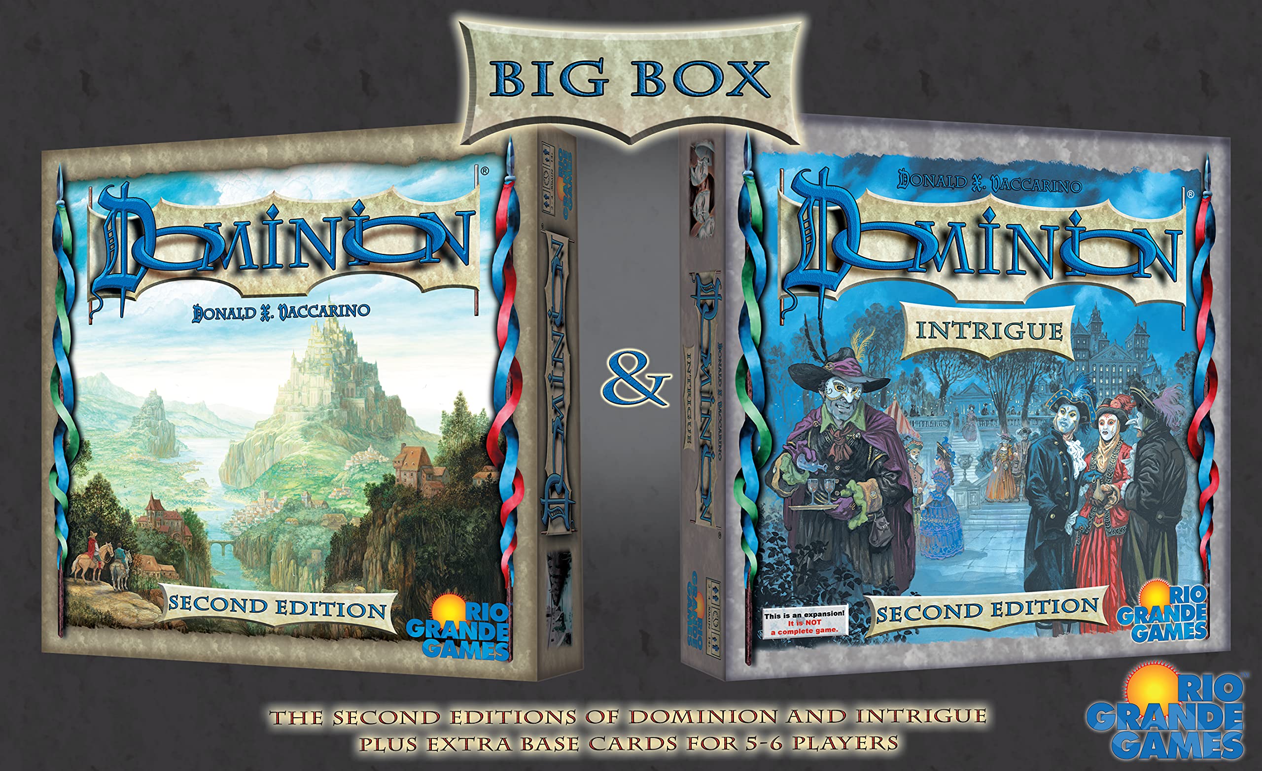 Foto 3 pulgar | Juego De Mesa Rio Grande Games Dominion Big Box 2nd Edition - Venta Internacional.