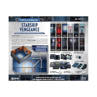 Foto 3 | Set Modular De Terreno Para Juegos De Rol Gale Force Nine Starship Ven - Venta Internacional.