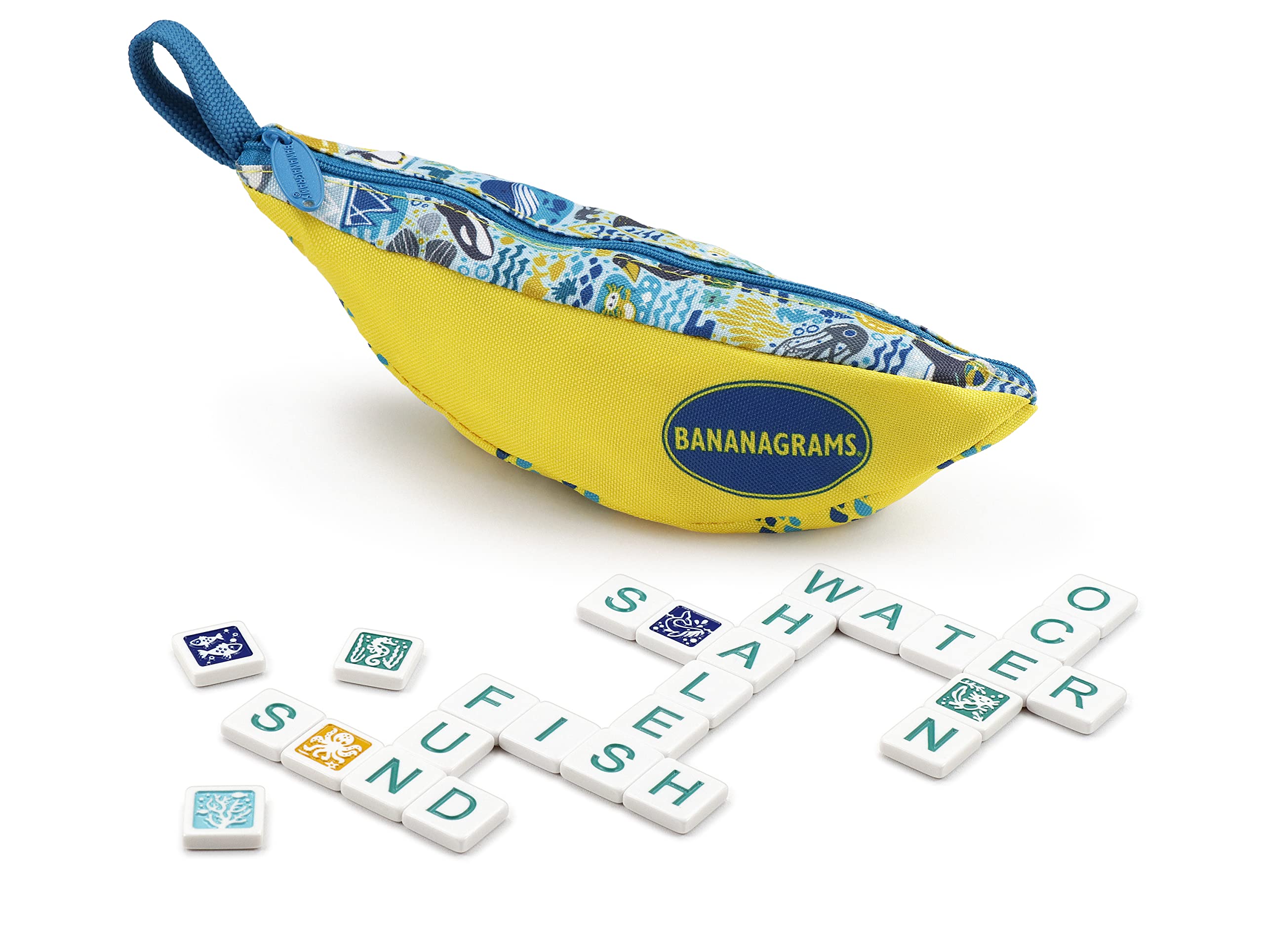 Foto 3 pulgar | Juego De Mesa Bananagrams Oceanic Edition Para Toda La Familia - Venta Internacional.