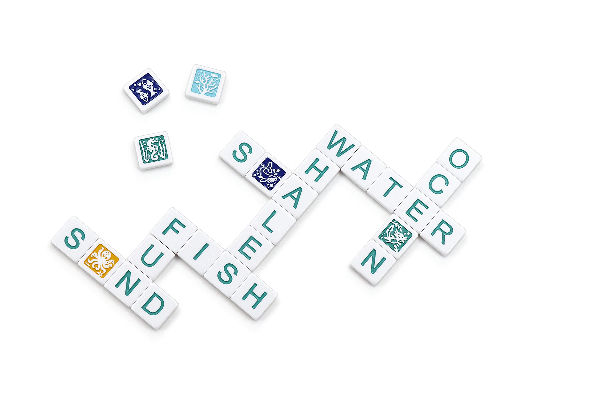 Foto 4 pulgar | Juego De Mesa Bananagrams Oceanic Edition Para Toda La Familia - Venta Internacional.