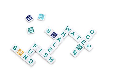 Foto 3 | Juego De Mesa Bananagrams Oceanic Edition Para Toda La Familia - Venta Internacional.