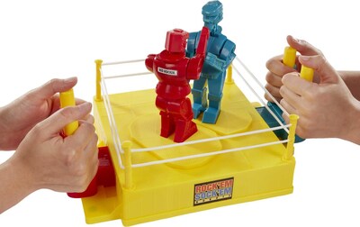 Foto 4 | Ring De Boxeo Rock 'em Sock Em Robots De Toy Mattel Games - Venta Internacional.