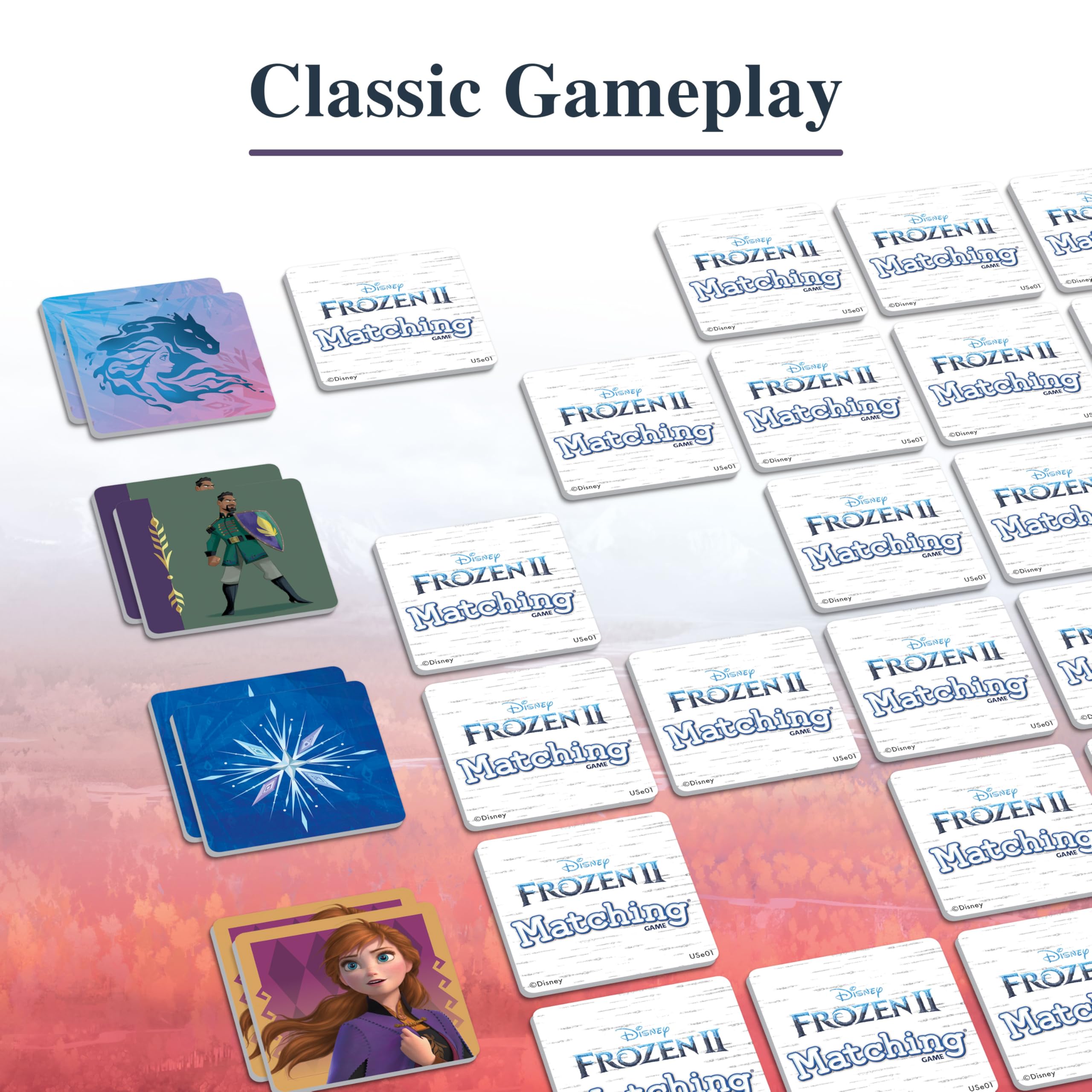 Foto 3 pulgar | Juego De Combinación De Recuerdos Wonder Forge Frozen 2 Para Niños De 3 A 5 Años - Venta Internacional.