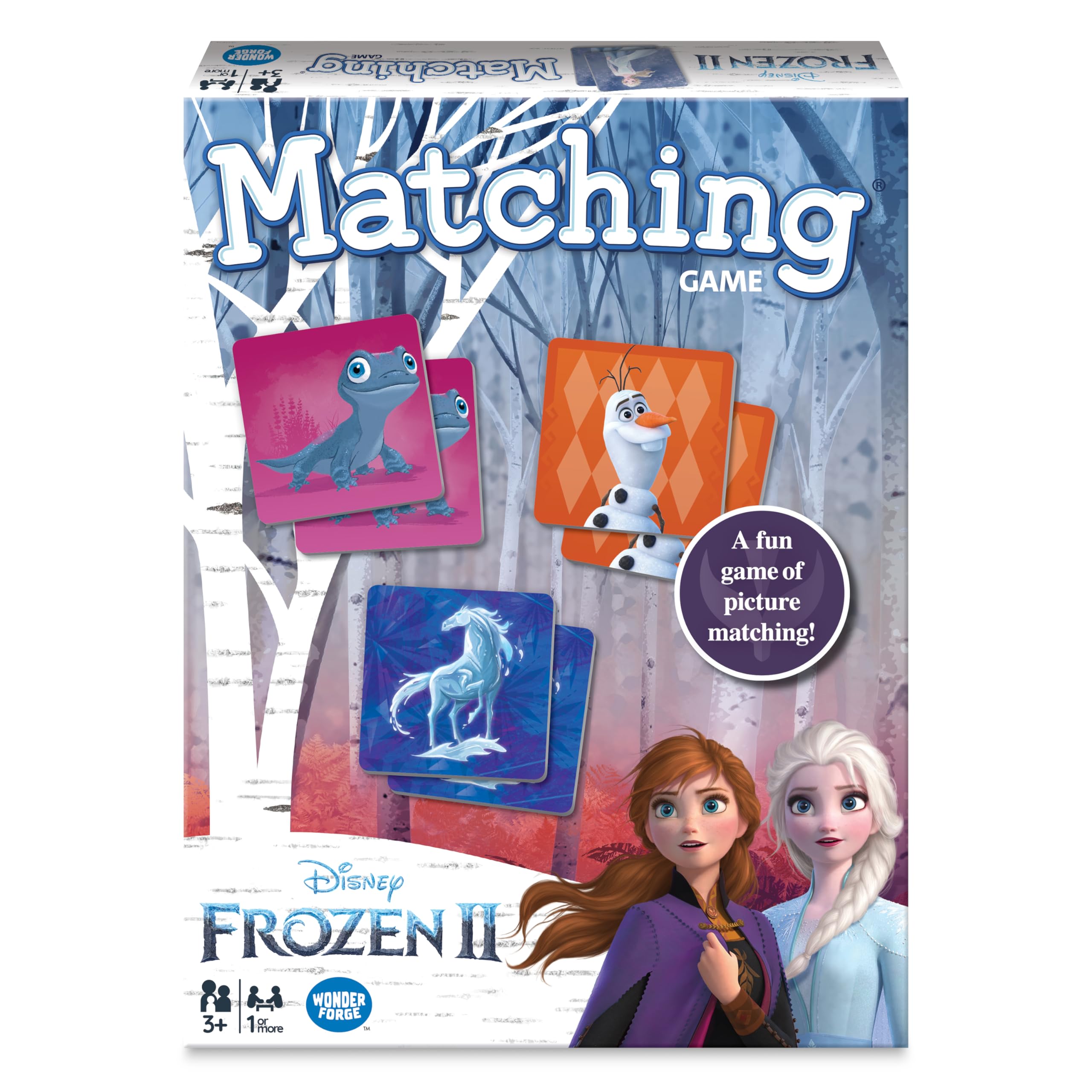 Foto 7 pulgar | Juego De Combinación De Recuerdos Wonder Forge Frozen 2 Para Niños De 3 A 5 Años - Venta Internacional.