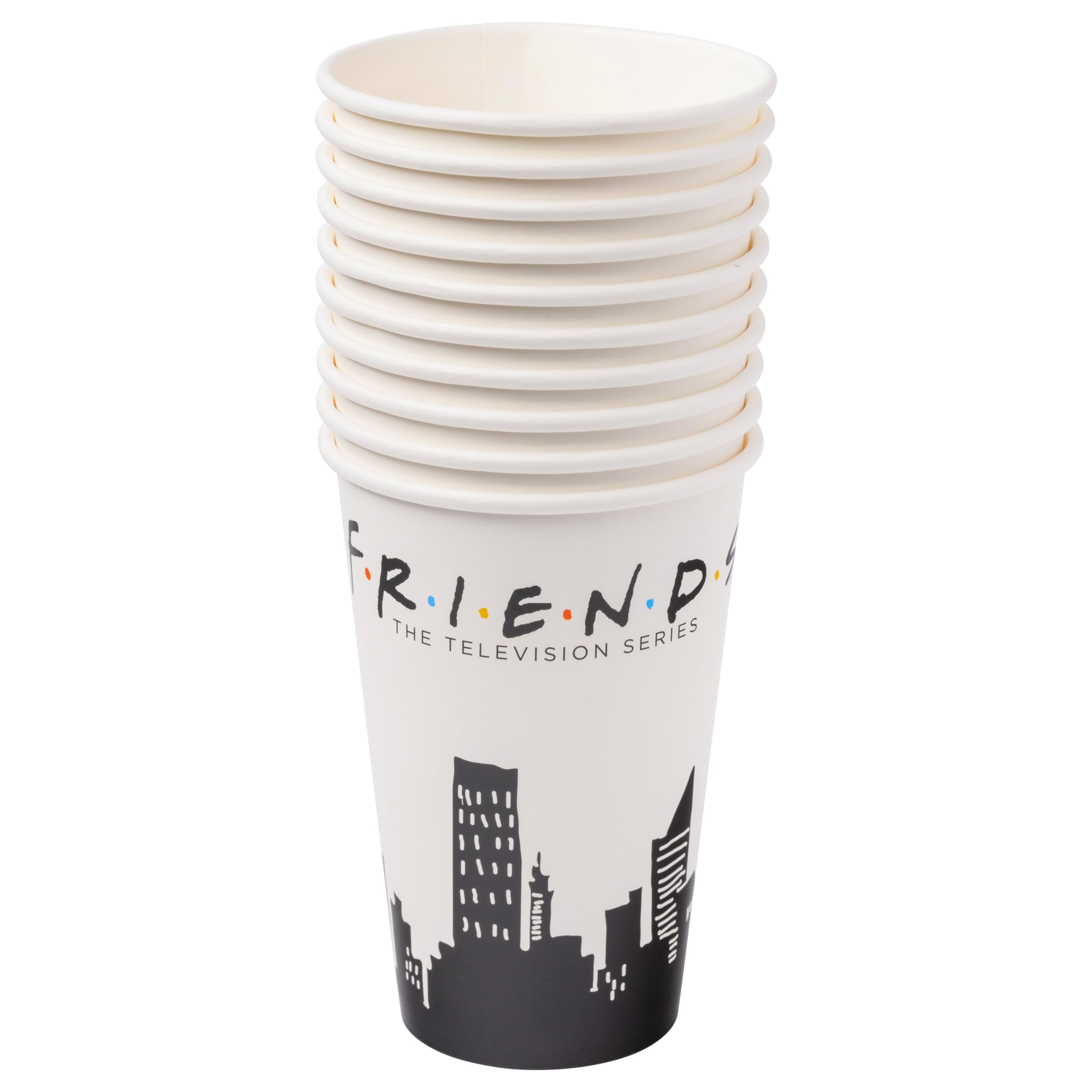 Foto 3 pulgar | Set De Fiesta Silver Buffalo Friends New York, Paquete De 60 - Venta Internacional.