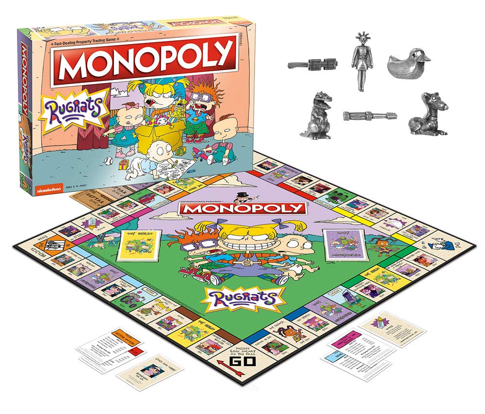 Foto 3 pulgar | Juego De Mesa Usapoly Monopoly Rugrats Nickelodean Series - Venta Internacional.