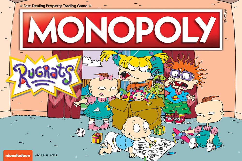 Foto 7 pulgar | Juego De Mesa Usapoly Monopoly Rugrats Nickelodean Series - Venta Internacional.