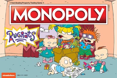 Foto 6 | Juego De Mesa Usapoly Monopoly Rugrats Nickelodean Series - Venta Internacional.