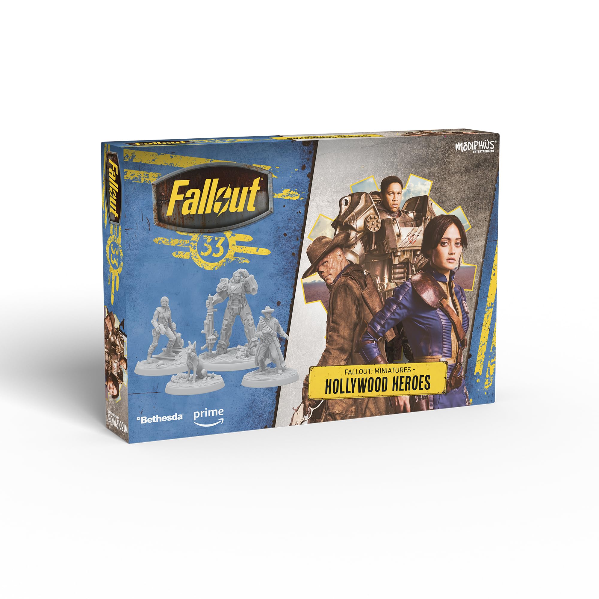 Set De Miniaturas Fallout The Series Hollywood Heroes - Venta Internacional.